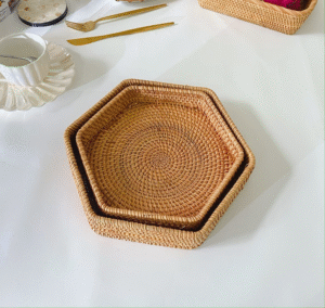 Rattan Woven Fruit Basket