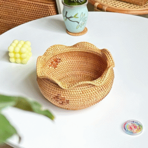 Rattan Woven Fruit Basket